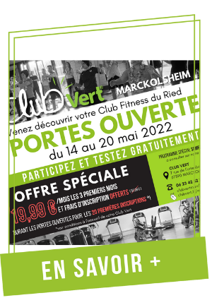 Portes ouvertes du 14 au 20 mai 2022