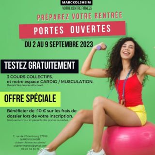 Portes ouvertes 2023 club vert marckolsheim